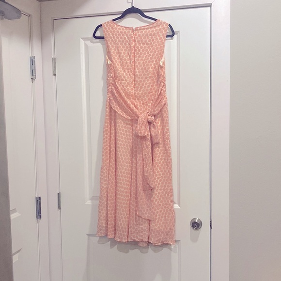 Pink polka dot swing dress - Picture 1 of 5